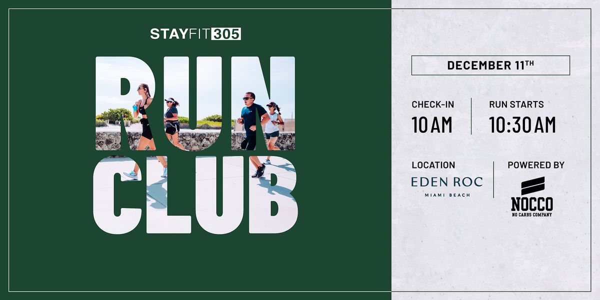 STAY FIT 305 Run Club