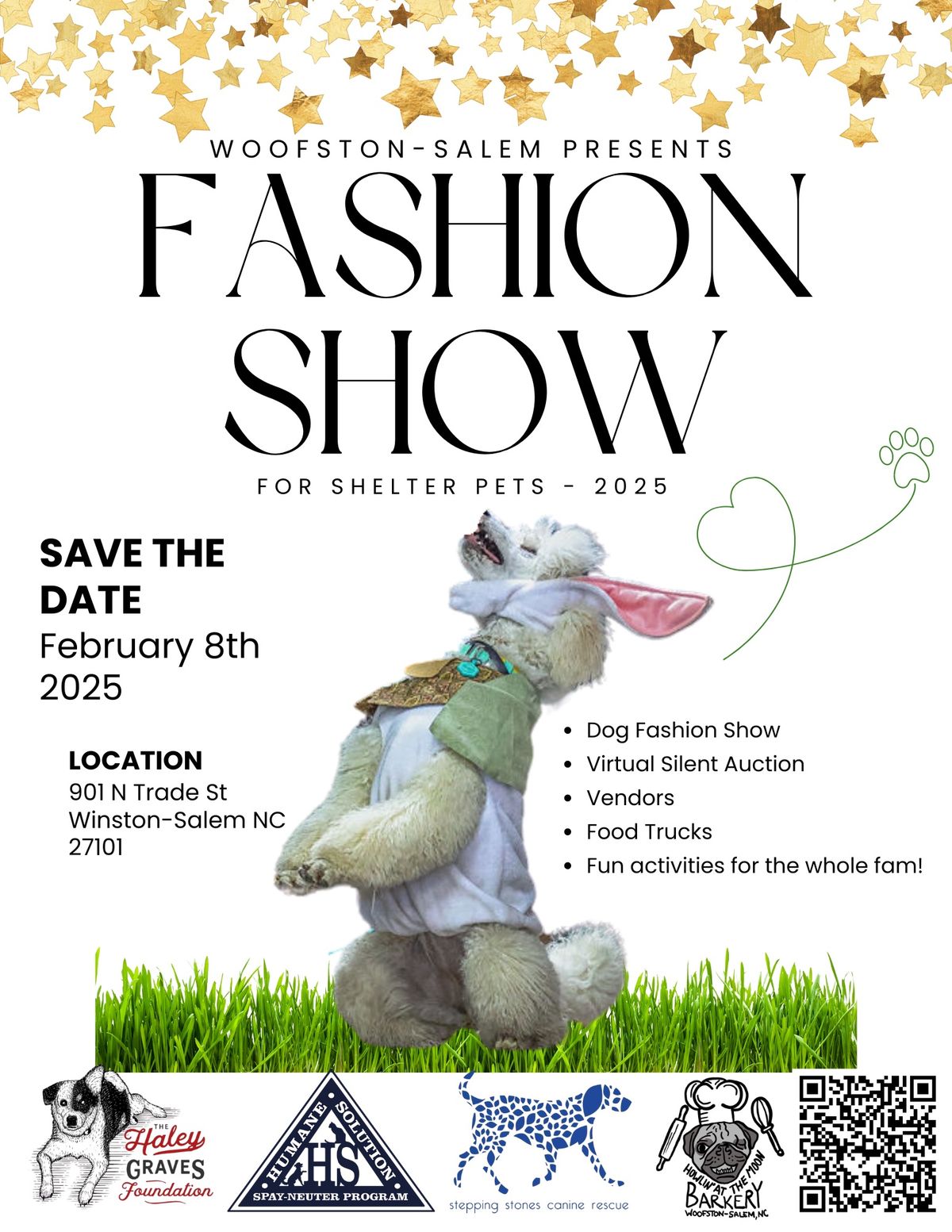 3rd Annual Woofston-Salem Fashion Show for Shelter Pets