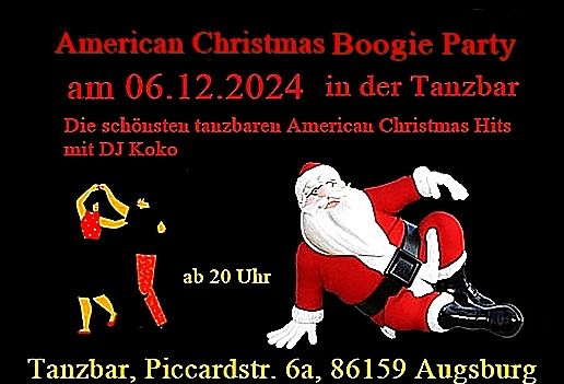 S P E C I A L ! American-Christmas Dance Party - Boogie & more!