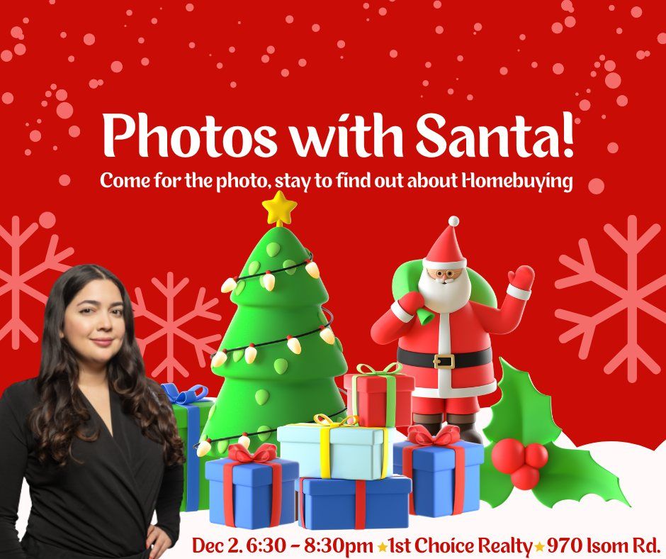 Photos with Santa & Tips on Homebuying