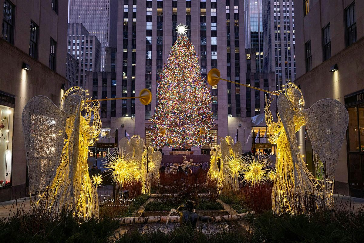 Exclusive Pre-Dawn Photoshoot at Rockefeller Center's Iconic Tree