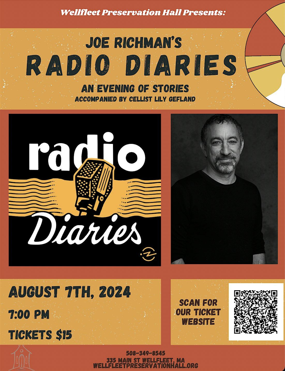 Radio Diaries : An Evening of Stories