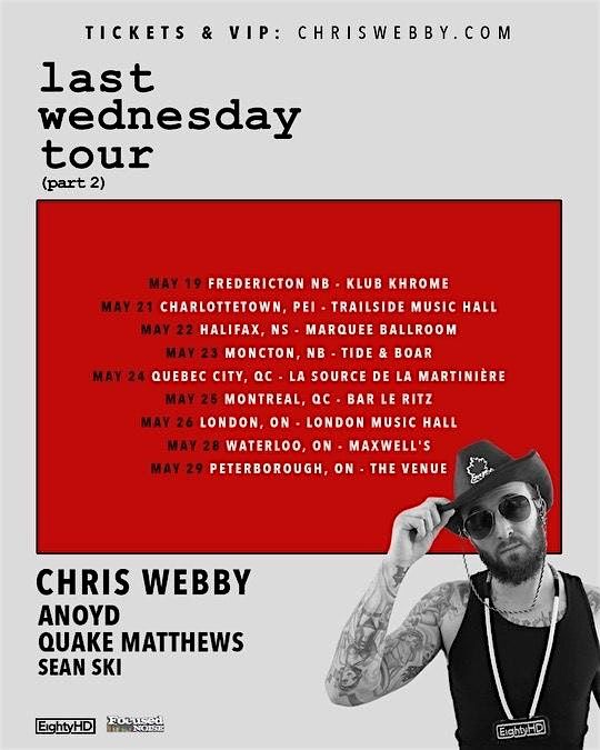 Chris Webby Live Charlottetown