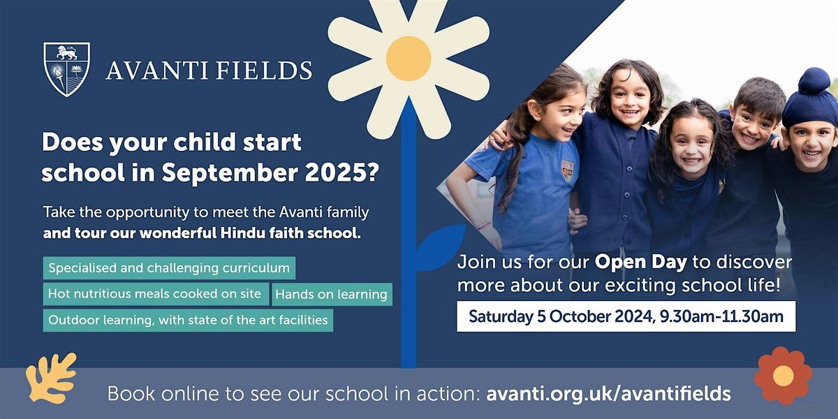 Avanti Fields Primary School Open Day