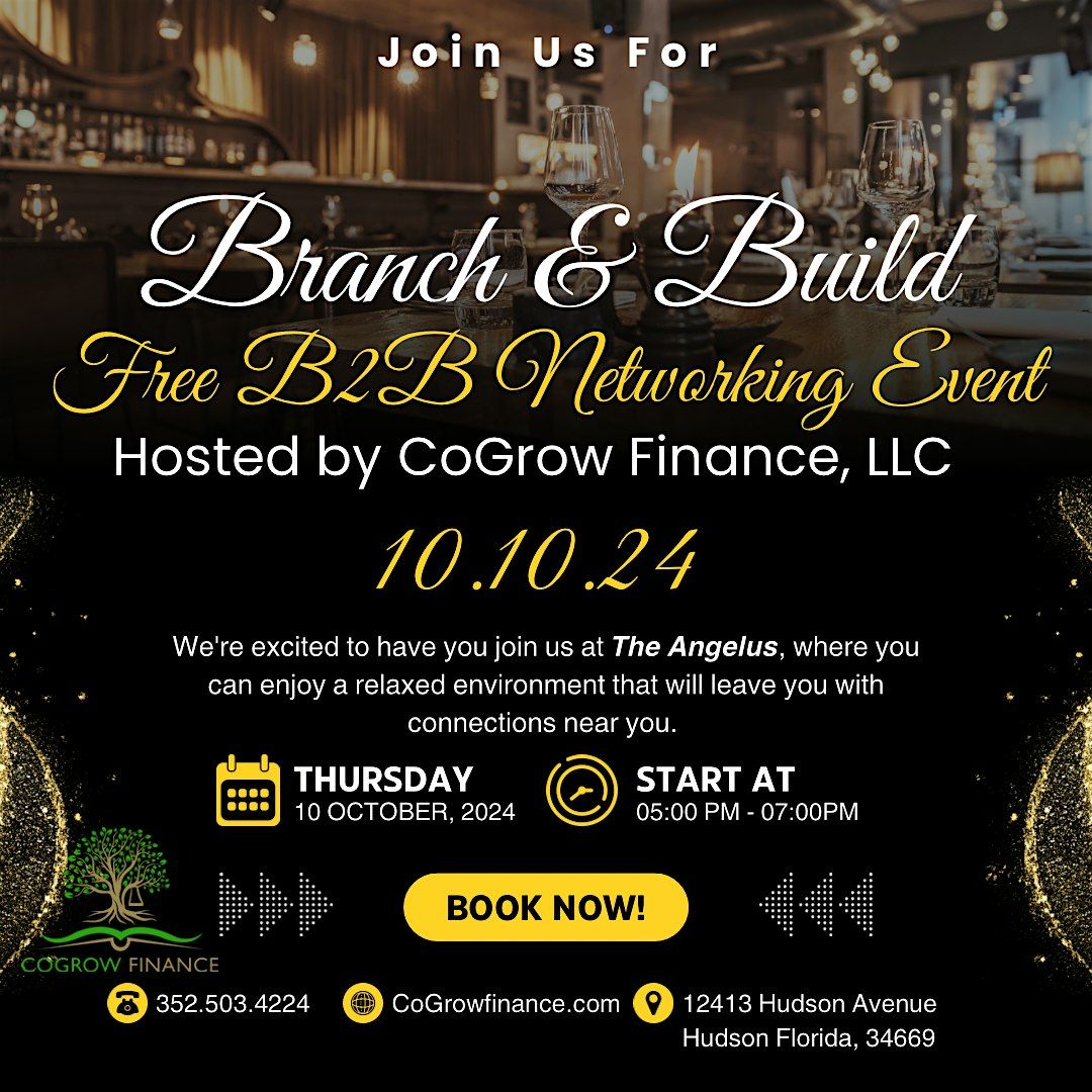 B2B Networking Event Hosted by CoGrow Finance!