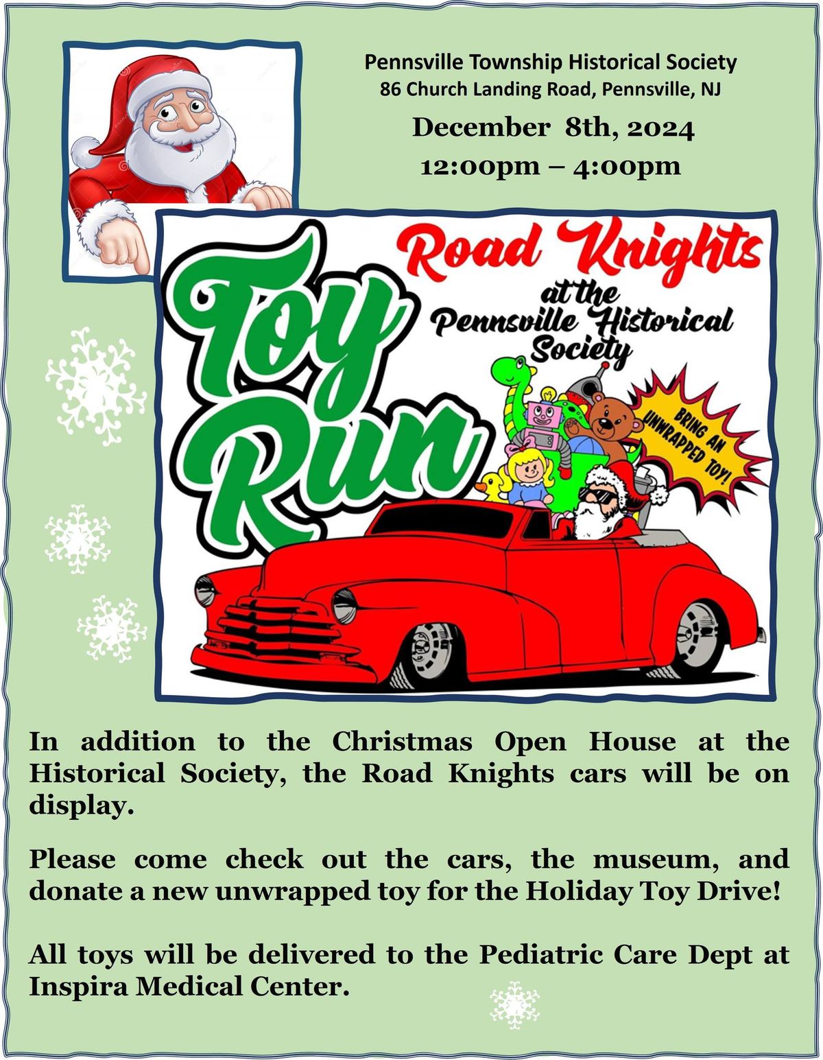 Road Knights Toy Run