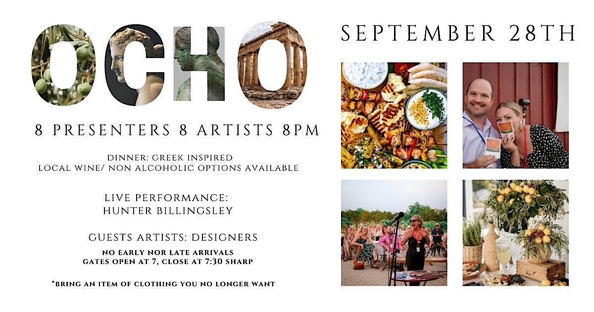 OCHO  an intentional cultural evening