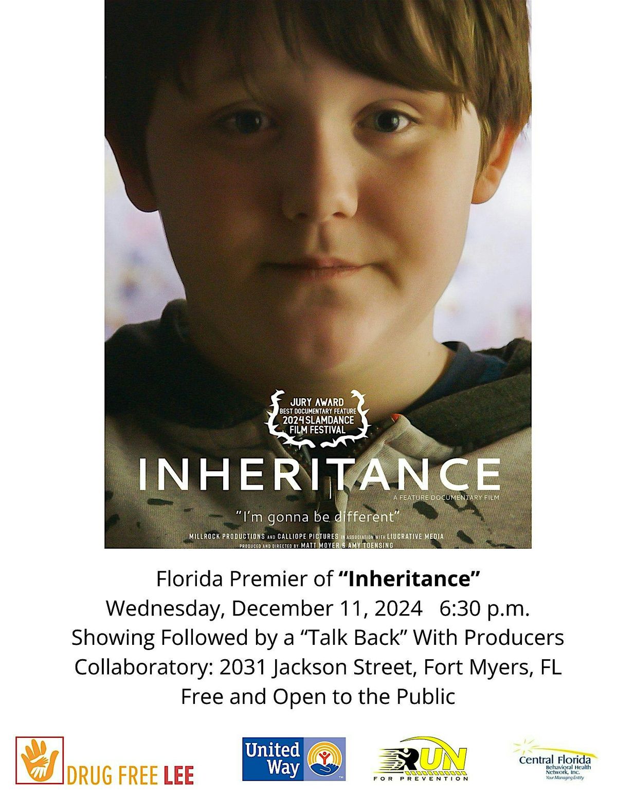 Inheritance Film and Producer Talk Back