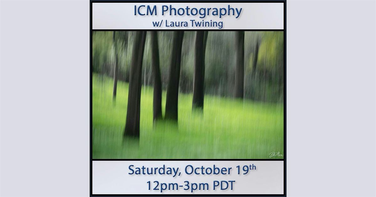 Intentional Camera Movement (ICM) Photography with Laura Twining