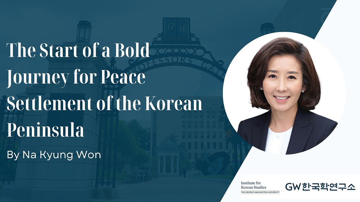 The Start of a Bold Journey for Peace Settlement of the Korean Peninsula