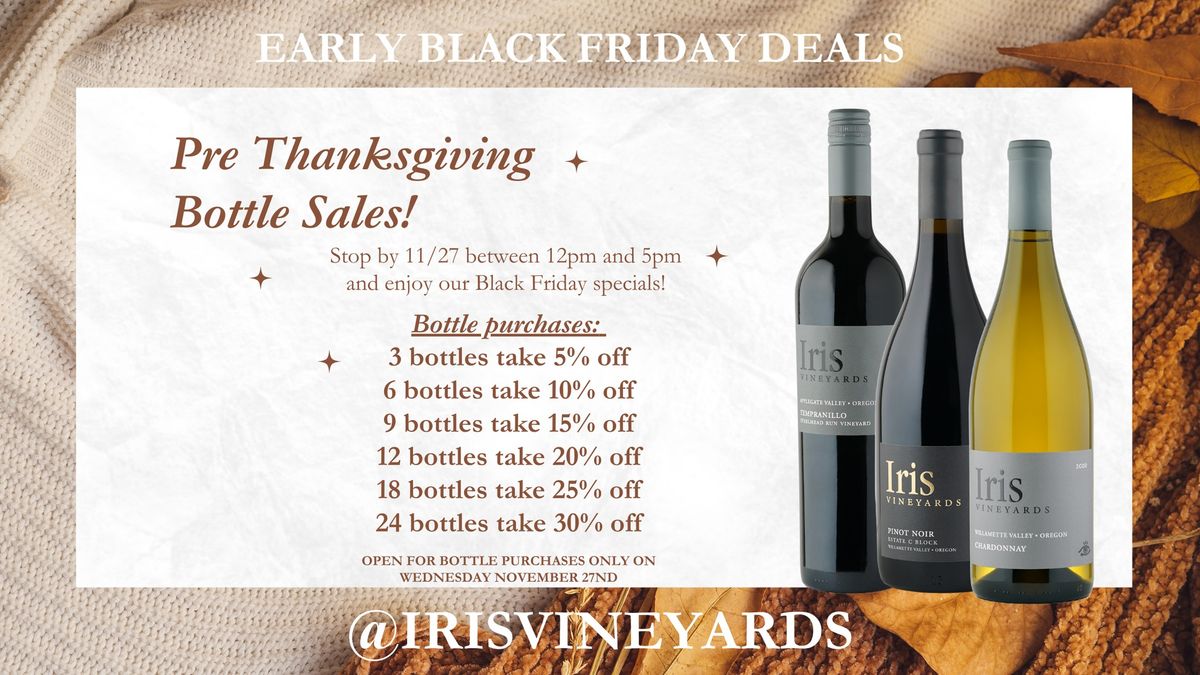 Pre Turkey Day Sale!