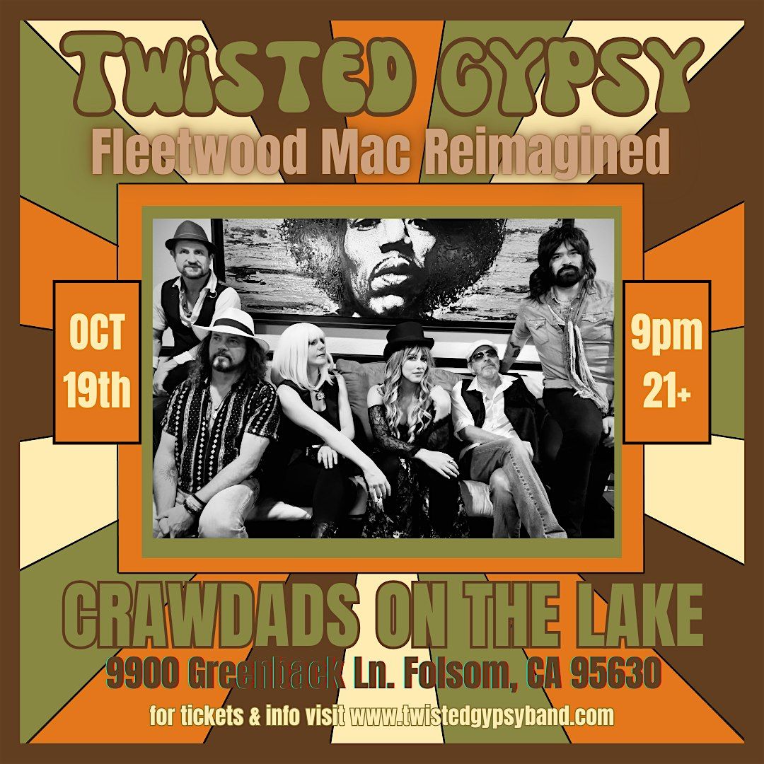 Twisted Gypsy- Fleetwood Mac Reimagined at Crawdads on the Lake!