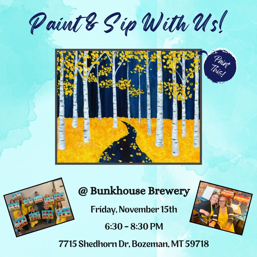 Paint & Sip - Aspen Path