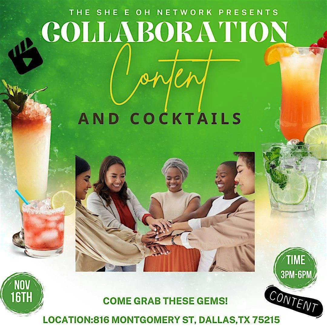 Collaboration, Content and Cocktails