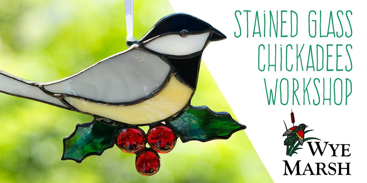 Stained Glass Chickadees - Nov 24, 2024