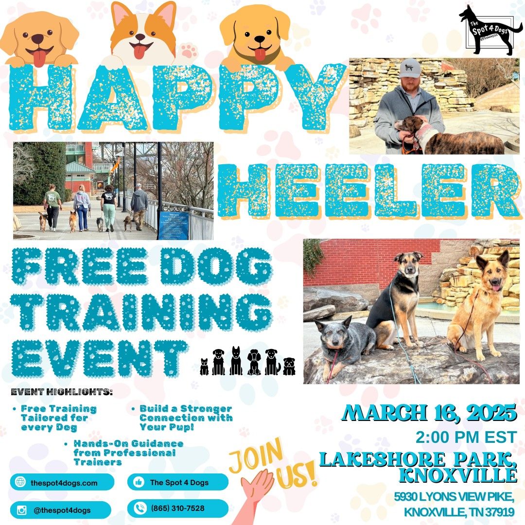 Happy Heeler - Free Dog Training Event