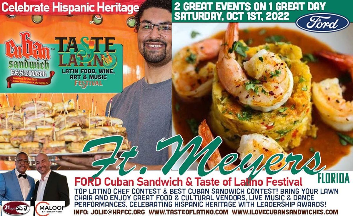 SW Florida Hispanic Heritage: Cuban Sandwich & Taste of Latino Festival