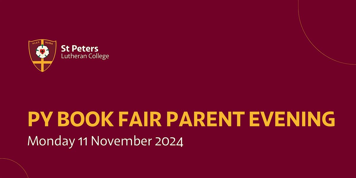 Primary Years Book Fair Parent Evening