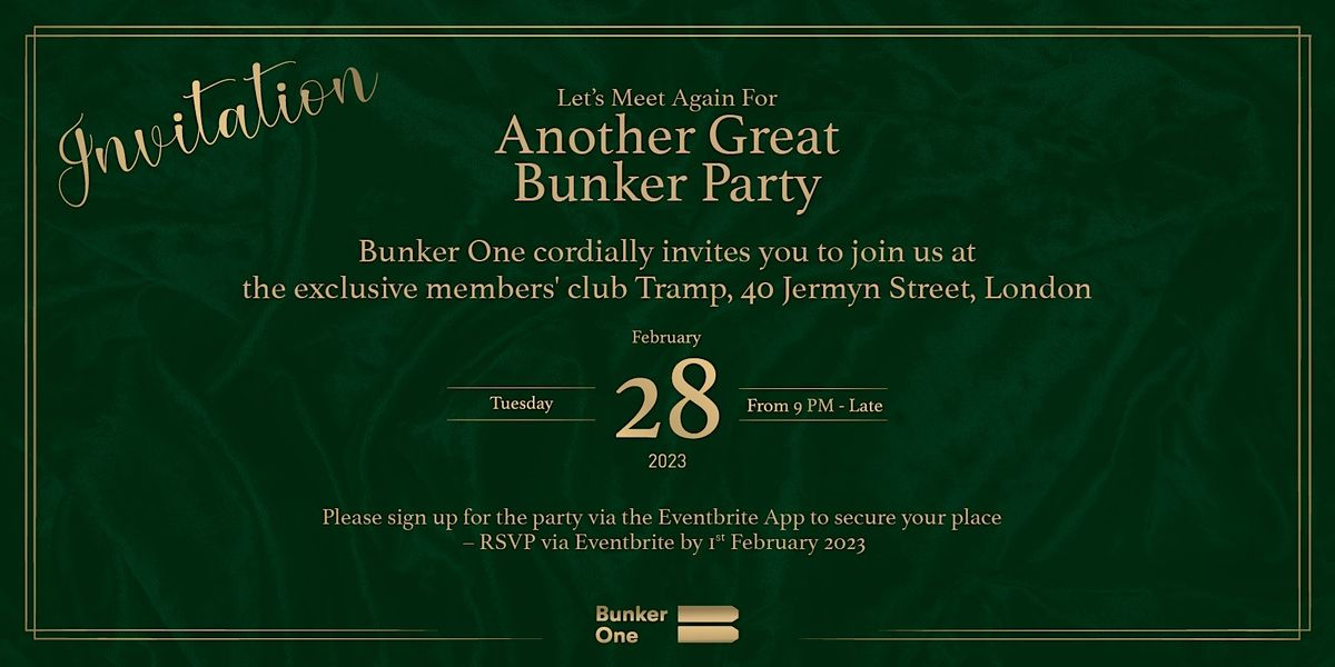 "Another Great Bunker Party" by Bunker One