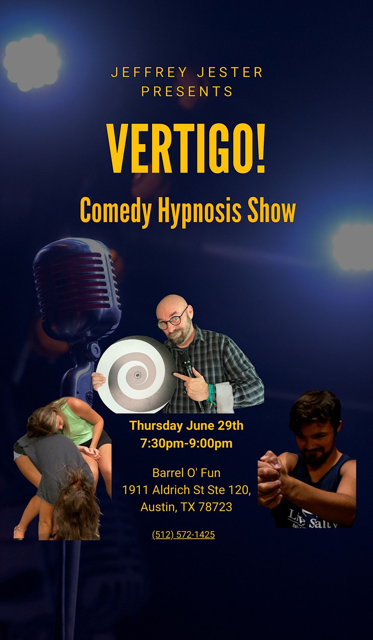 Vertigo! Comedy Hypnosis Show