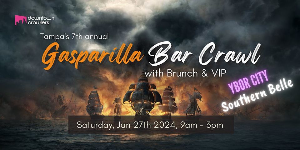 7th Annual Gasparilla Bar Crawl, Brunch - Tampa (Southern Belle)