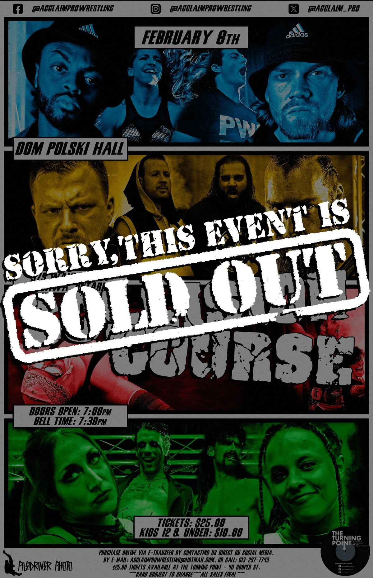 Acclaim Pro Wrestling presents: Collision Course