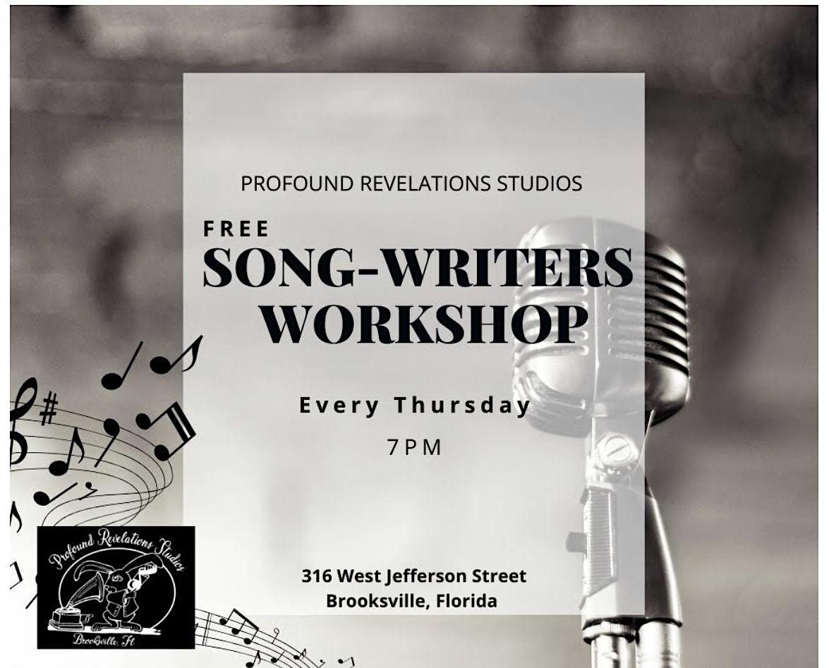 Free Creative Songwriters workshop