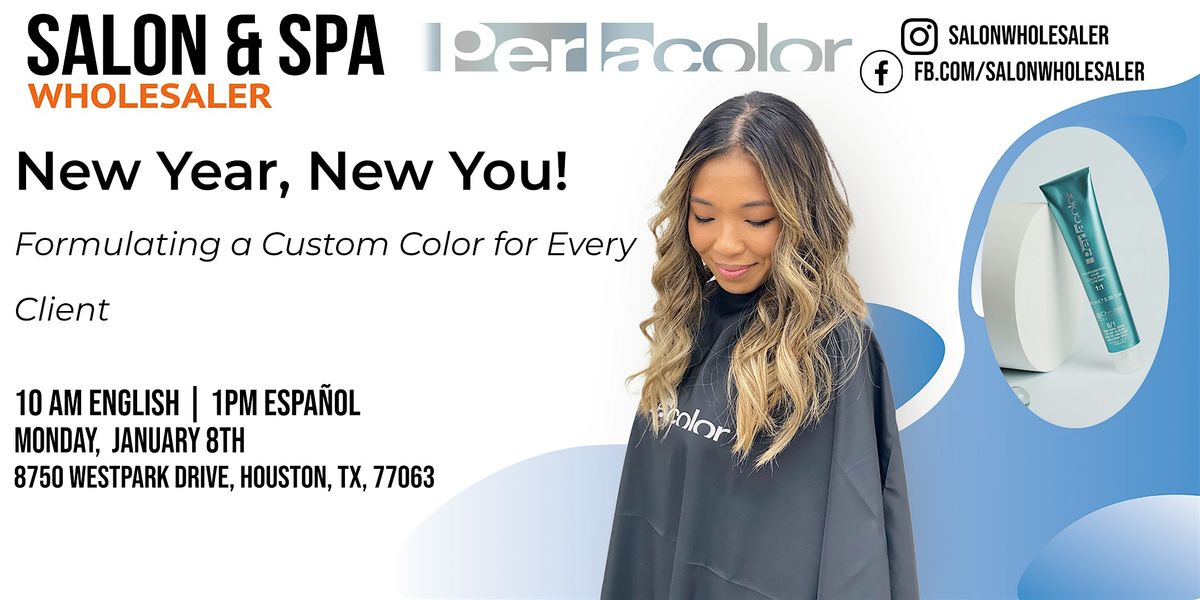 New Year, New You! Formulating a Custom Color for Every Client