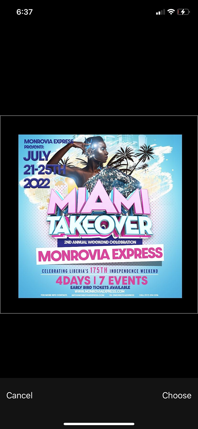 MONROVIA EXPRESS ( Liberia Independence Celebration) Miami Takeover