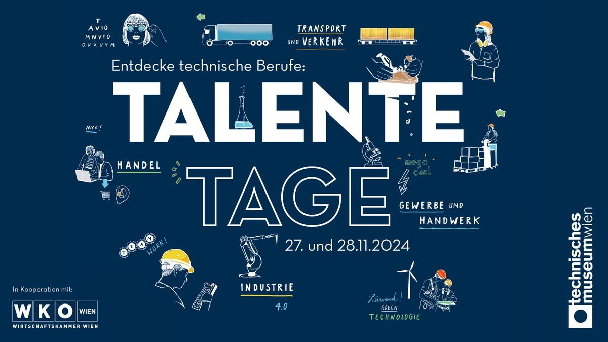 \ud83c\udf93 Talentetage 2024 im TMW \u2013 Entdecke technische Berufe!