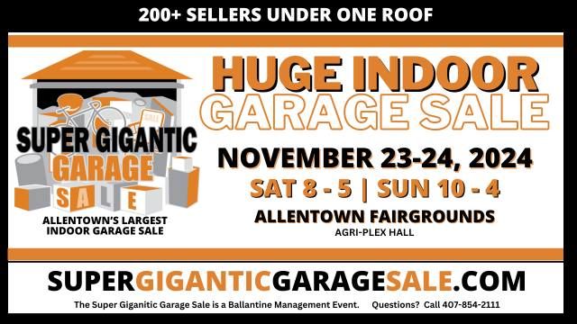 Super Gigantic Garage Sale November 23-24, 2024