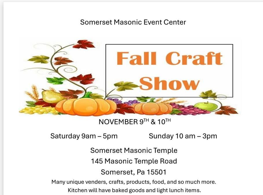 Fall craft show