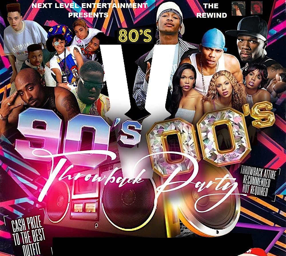 80s vs 90s vs 00s VIP SECTION\/ TABLE ONLY OPTION