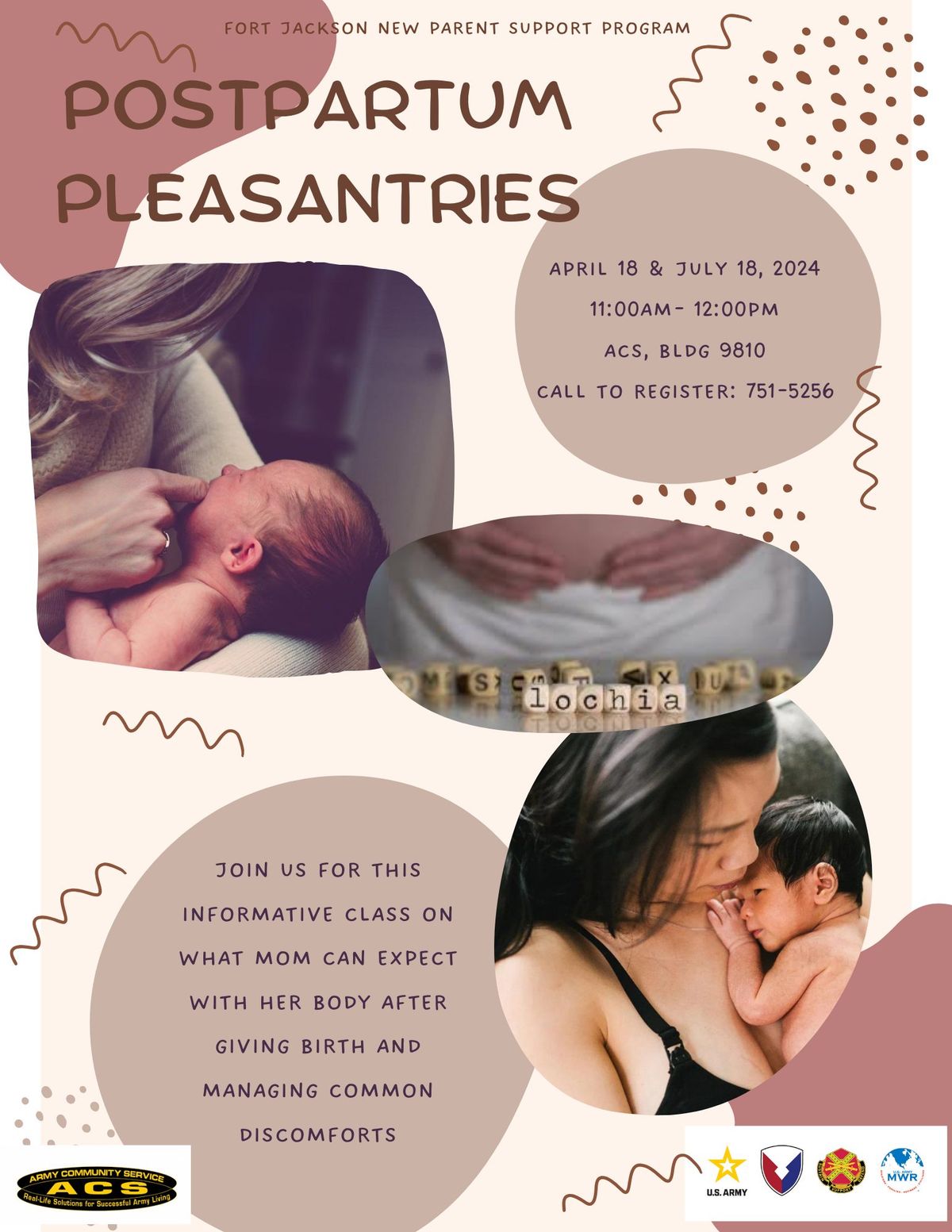 Postpartum Pleasantries Class