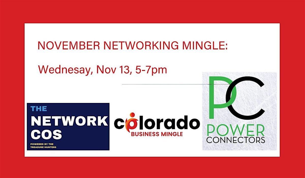 Collaborative Mingle & Fundraiser with THREE Networking Groups!