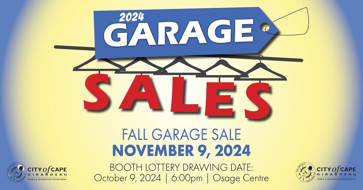 Fall Garage Sale