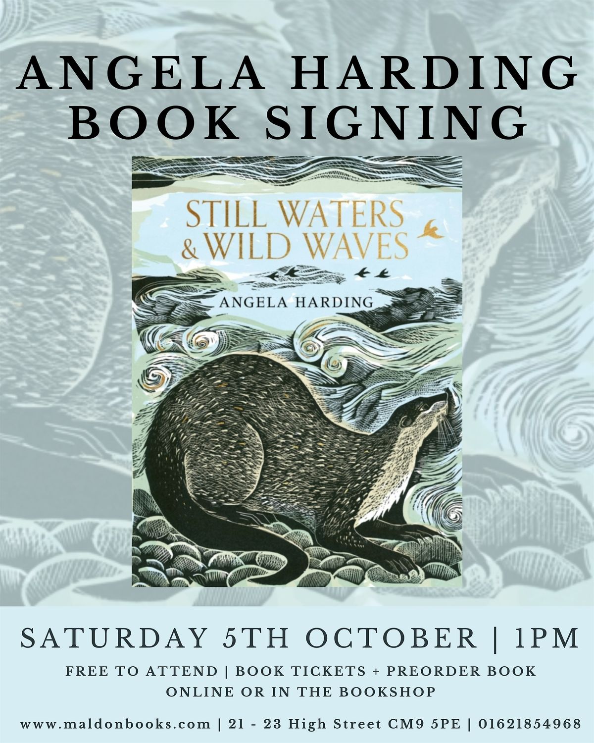 Angela Harding: Still Waters & Wild Waves Book Signing