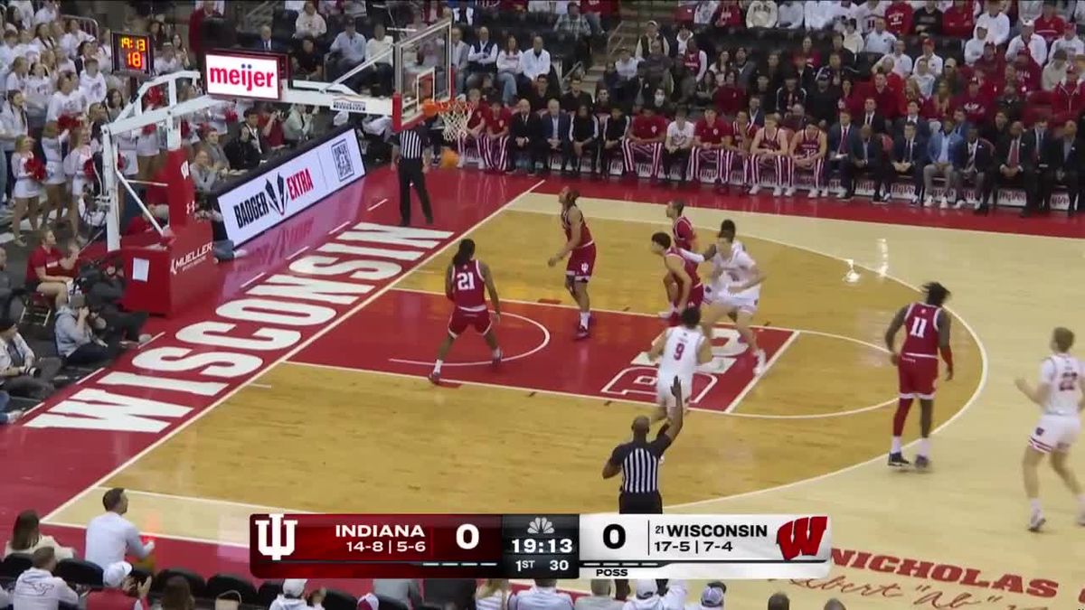 Indiana Hoosiers vs. Wisconsin Badgers