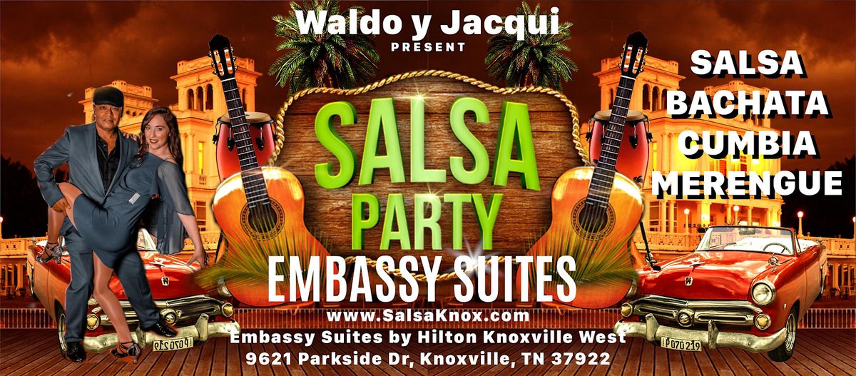 The Best SALSA PARTY in Knoxville, Tennessee (Jacqui's Bday Bash)