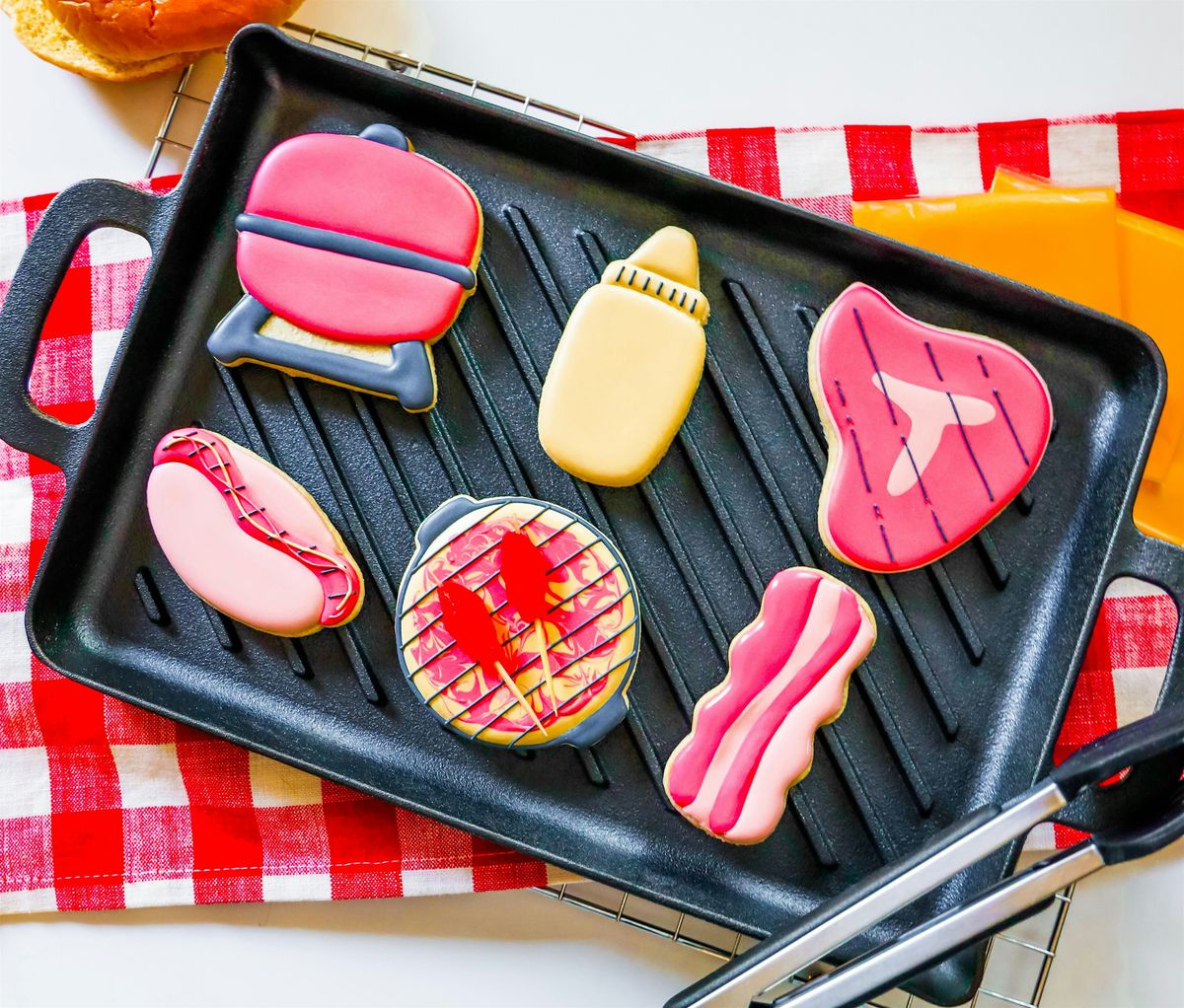 Grill & Chill August Cookie Decorating Class! 1:30pm