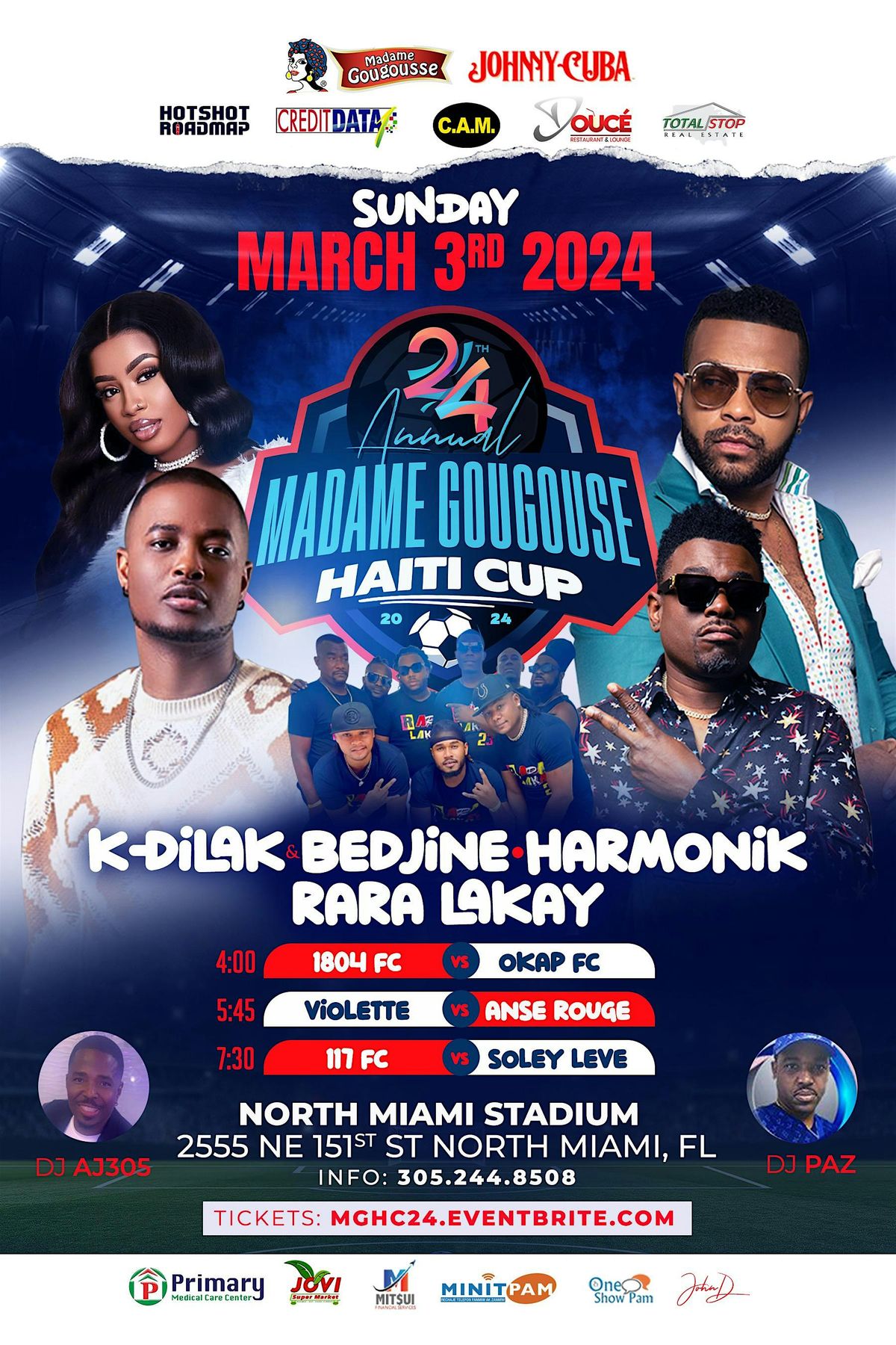 Madame Gougouse Haiti Cup - K-Dilak & Bedjine | Harmonik | Rara Lakay