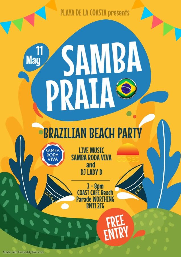 Samba Praia Brazilian Beach Party!