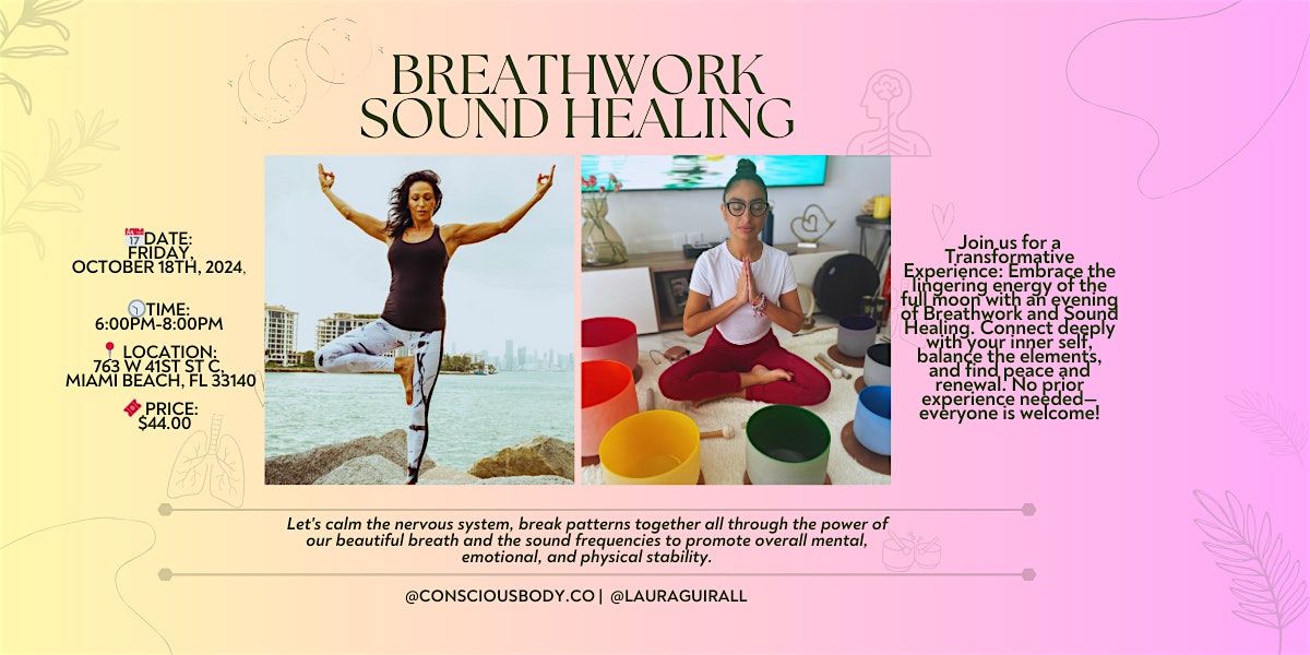 Breathwork and Sound Healing in Miami