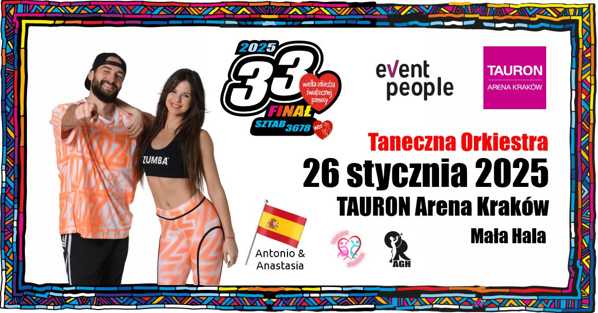 TANECZNA ORKIESTRA \u015aWI\u0104TECZNEJ POMOCY 2025 - ZUMBA MARATON