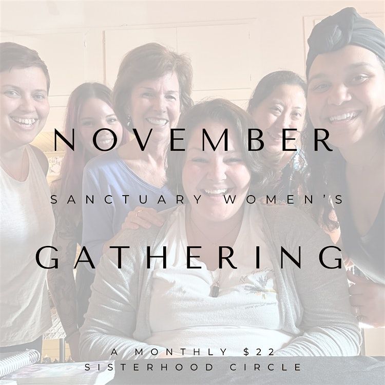 Nov 21st: Sanctuary Women's Gathering