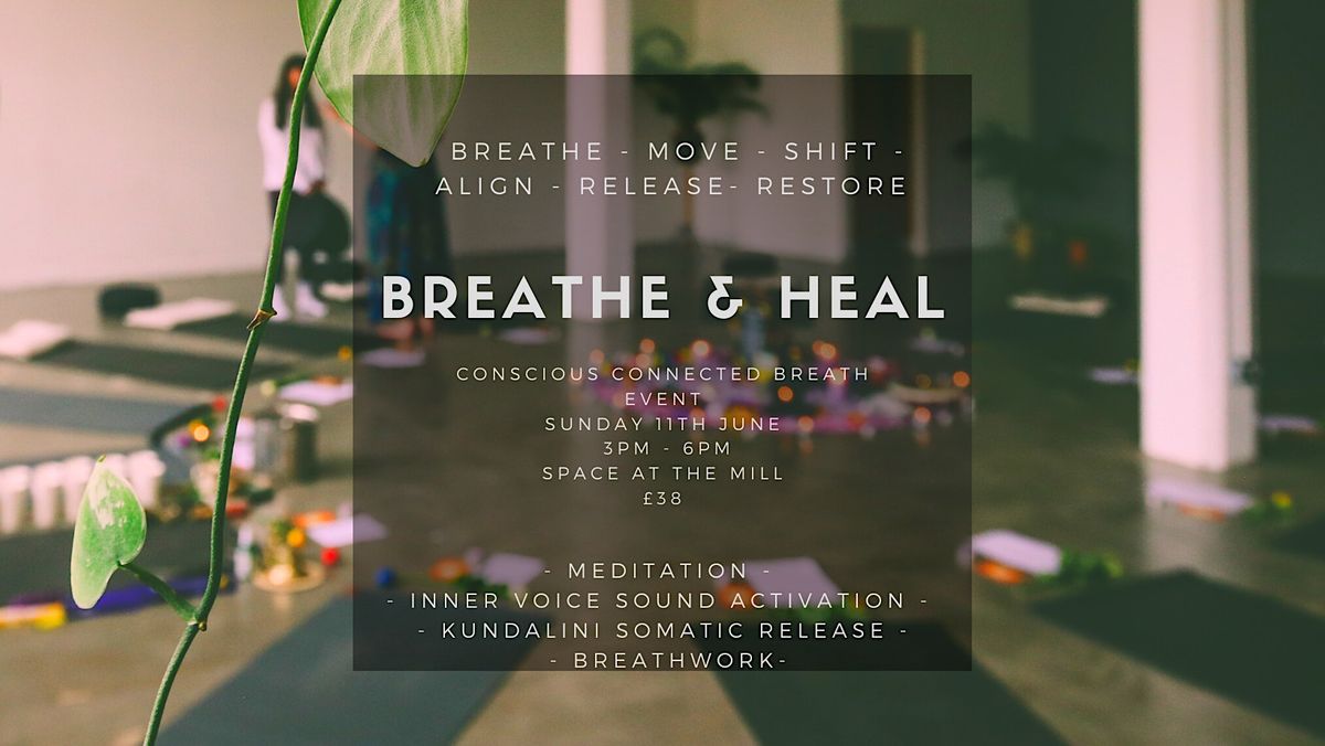 Breathe & Heal - Conscious Breathwork Event with Craig Seaton