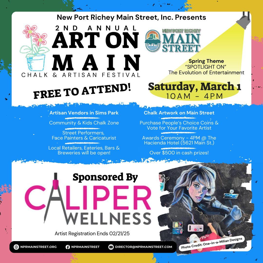 New Port Richey Main Street Presents Art on Main