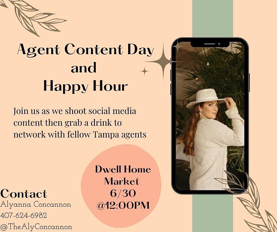 Agent Content Day and Happy Hour