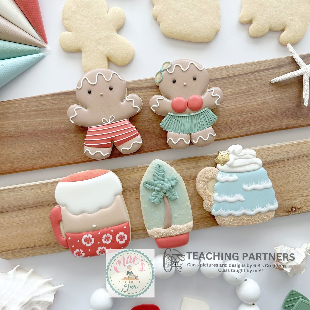 "Christmas in July" themed Cookie decorating class