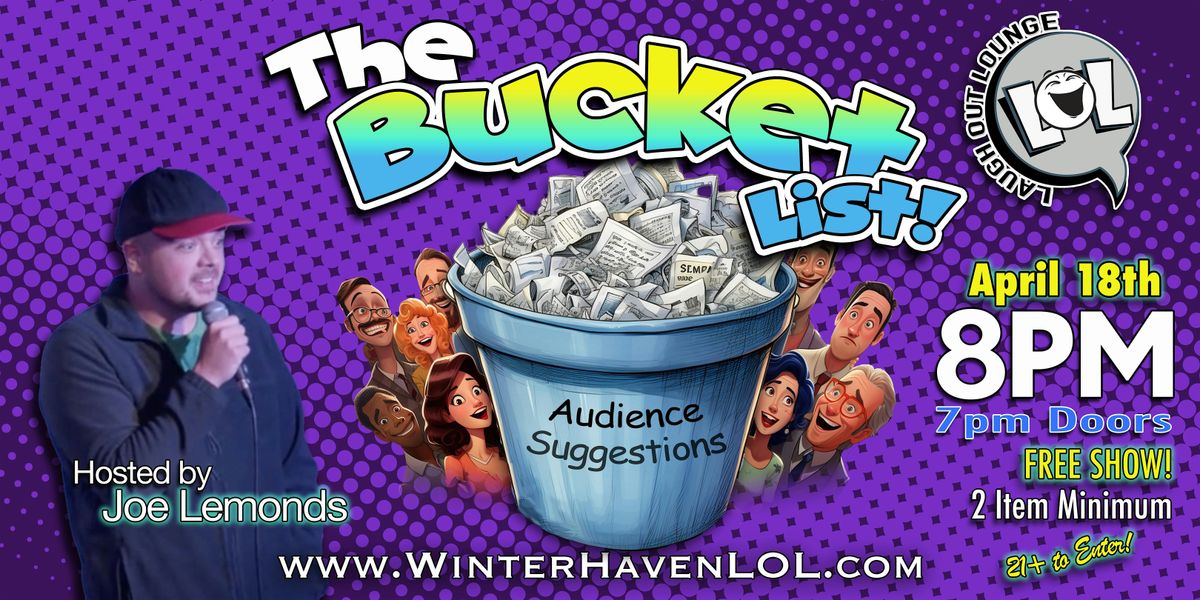 The Bucket List!